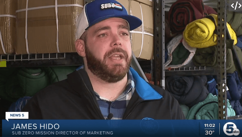 James Hido, Sub Zero Mission Marketing Director