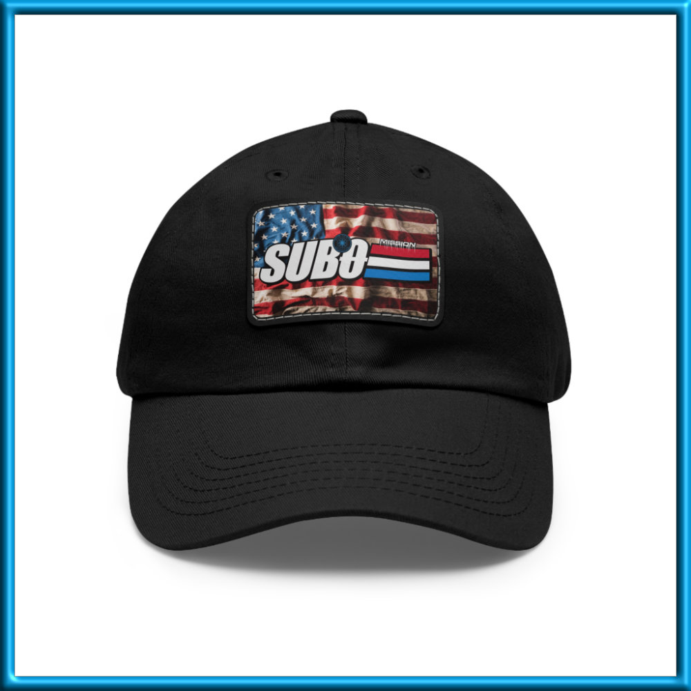 SZM Real American Hero Hat with Leather Patch